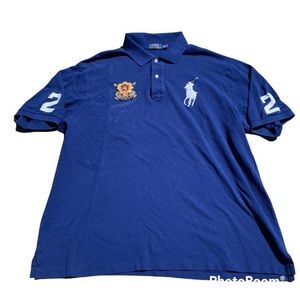 Vintage black watch polo team polo